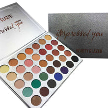 Load image into Gallery viewer, Color Makeup Eyeshadow Palette Shades Shimmer Matte Eyeshadow Pallete